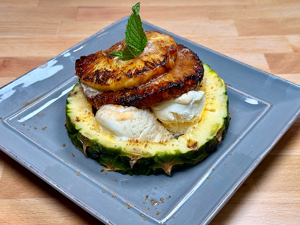 Back-To-Basics: Brown Sugar-Spiced Pineapple, Hot Off the Griddle