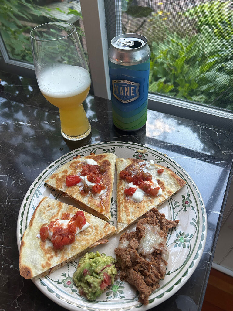 Chipotle Chile-Marinated Quesadillas