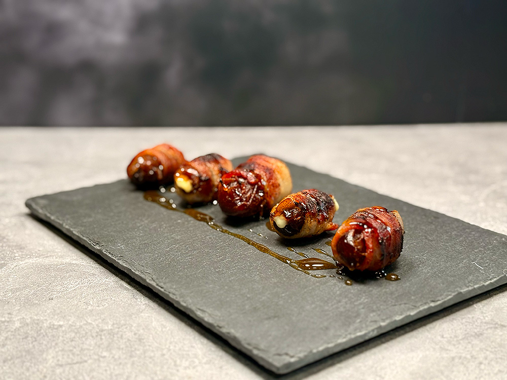 Bacon Wrapped Dates