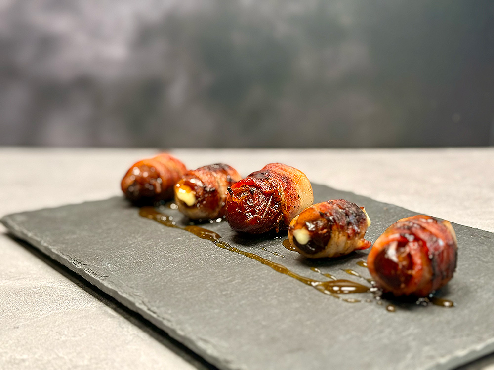 Bacon Wrapped Dates - Wildfire Outdoor Living