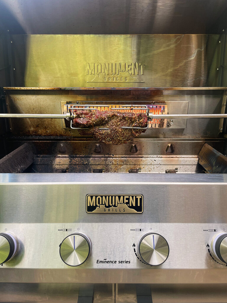 Rotisserie Tri-Tip on the Eminence 605