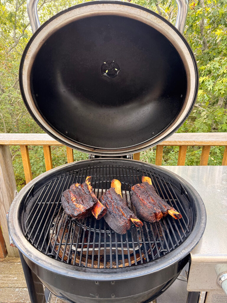 Dino Bones on the Grill