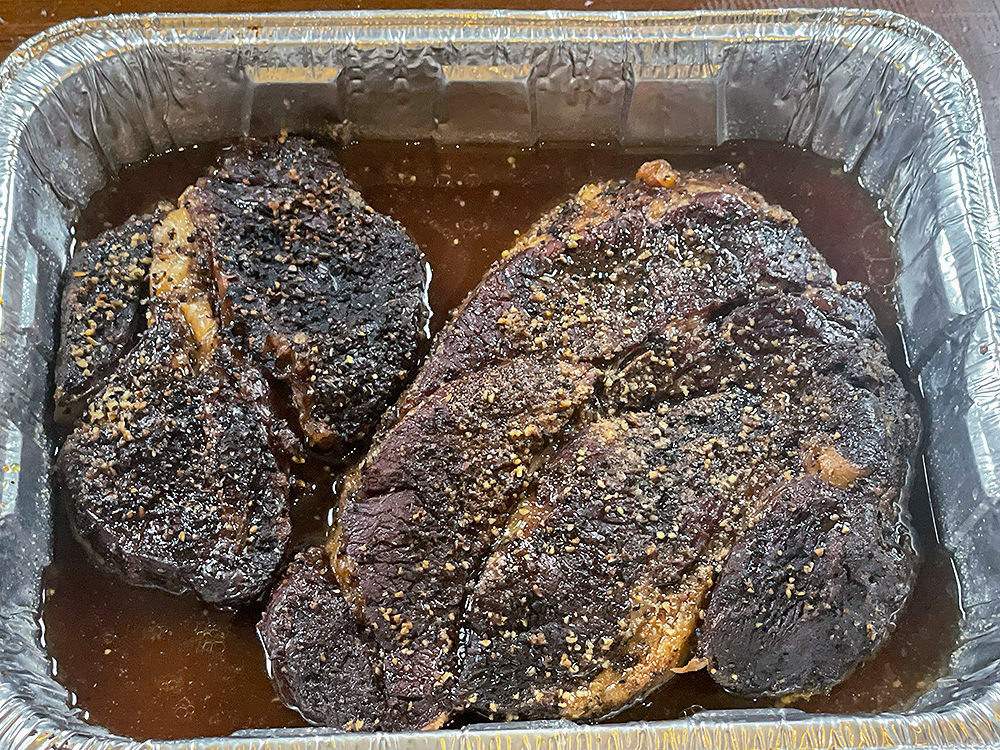 Big Beef Flavor, Little Buns: Smoked Chuck Roast Sliders